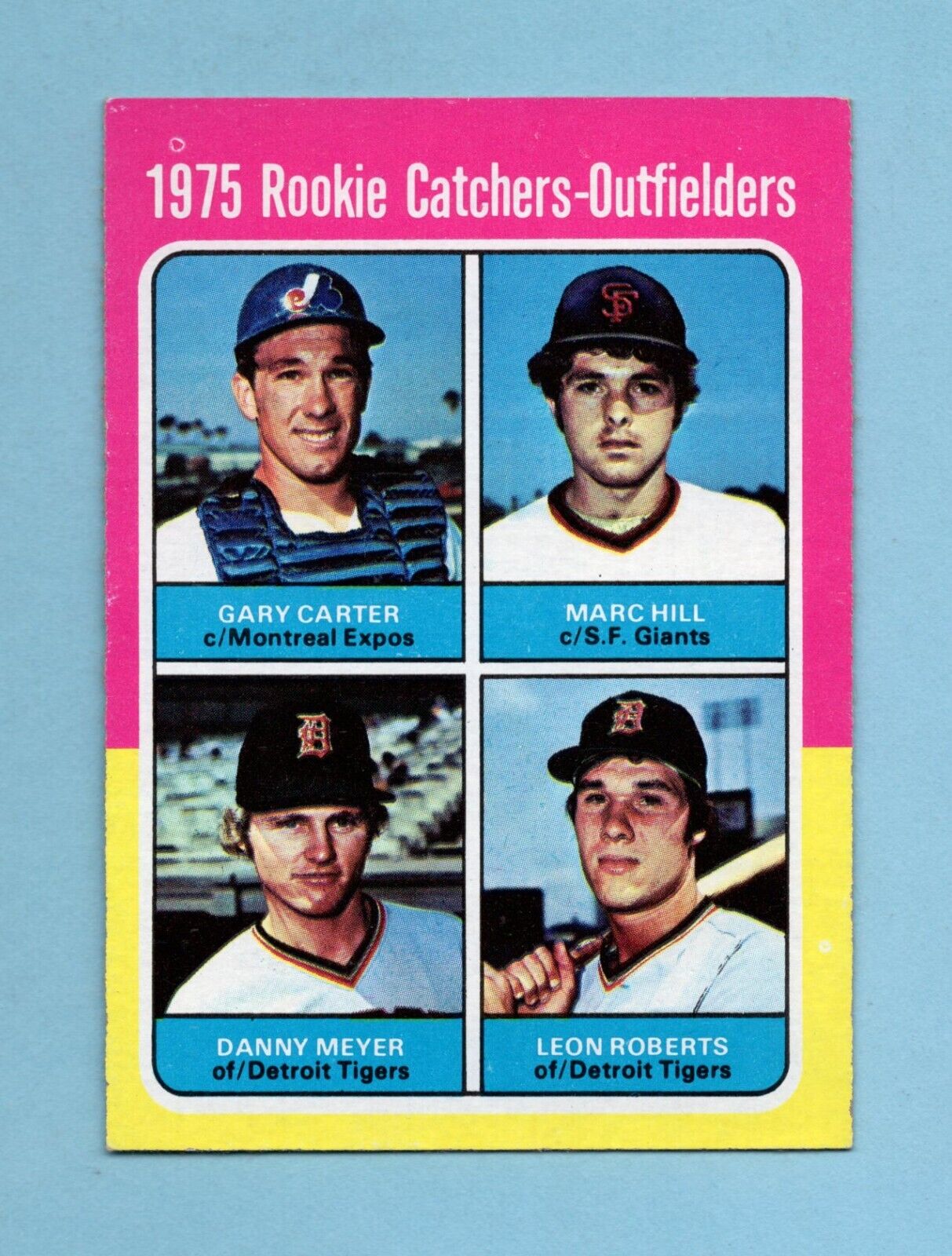 1975 Topps #620 Gary Carter & others Rookie Baseball Card NM