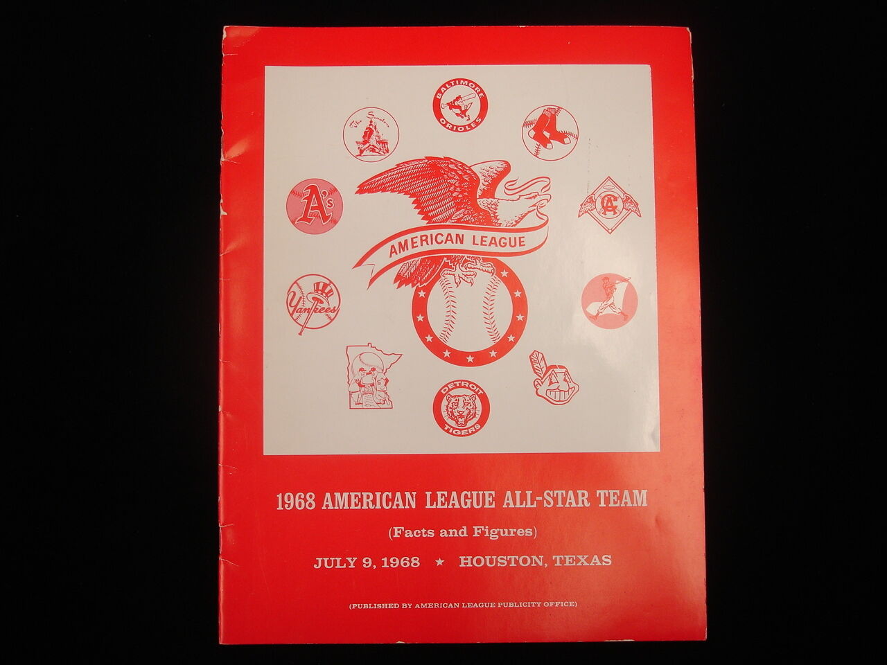 1968 American League All-Star Team Media Guide