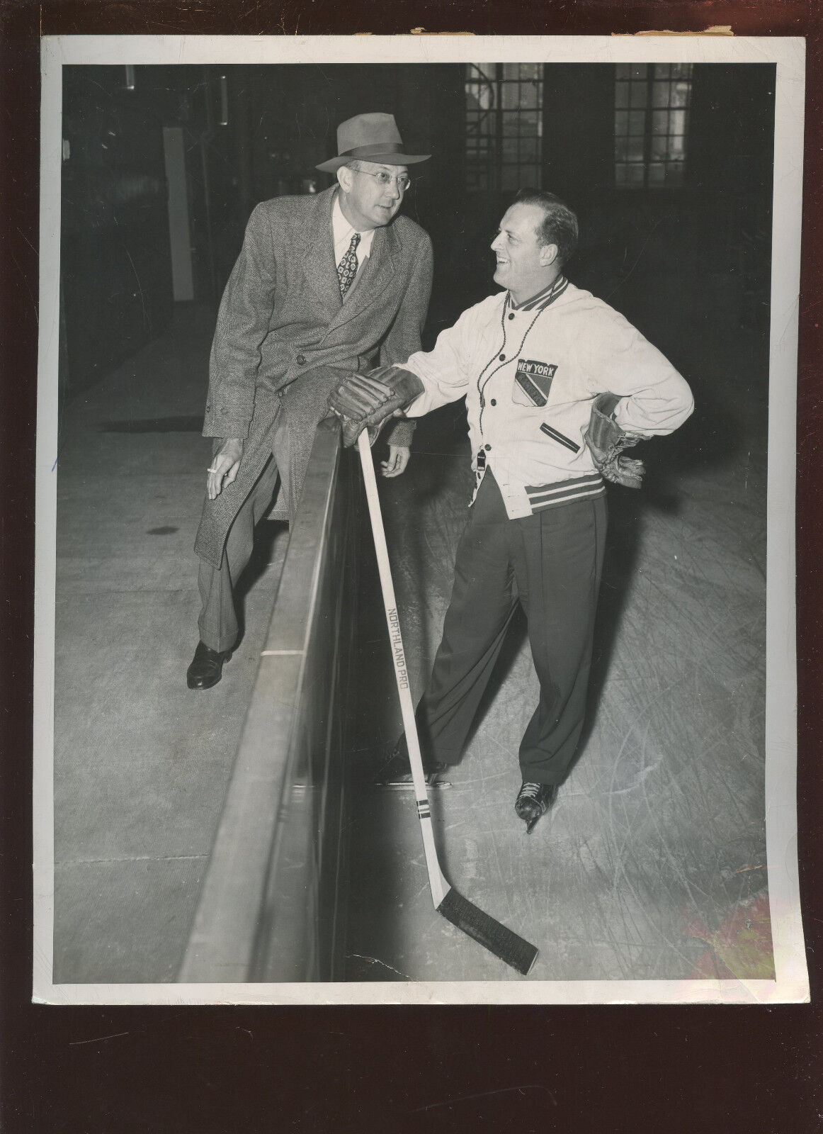 Vintage Lynn & Patrick 8 X 10 Hockey Photo