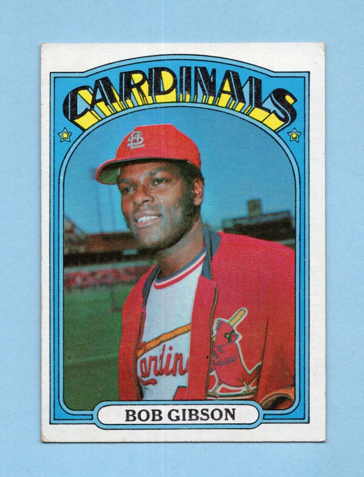 1972 Topps #130 Bob Gibson St. Louis Cardinals Baseball Card EX