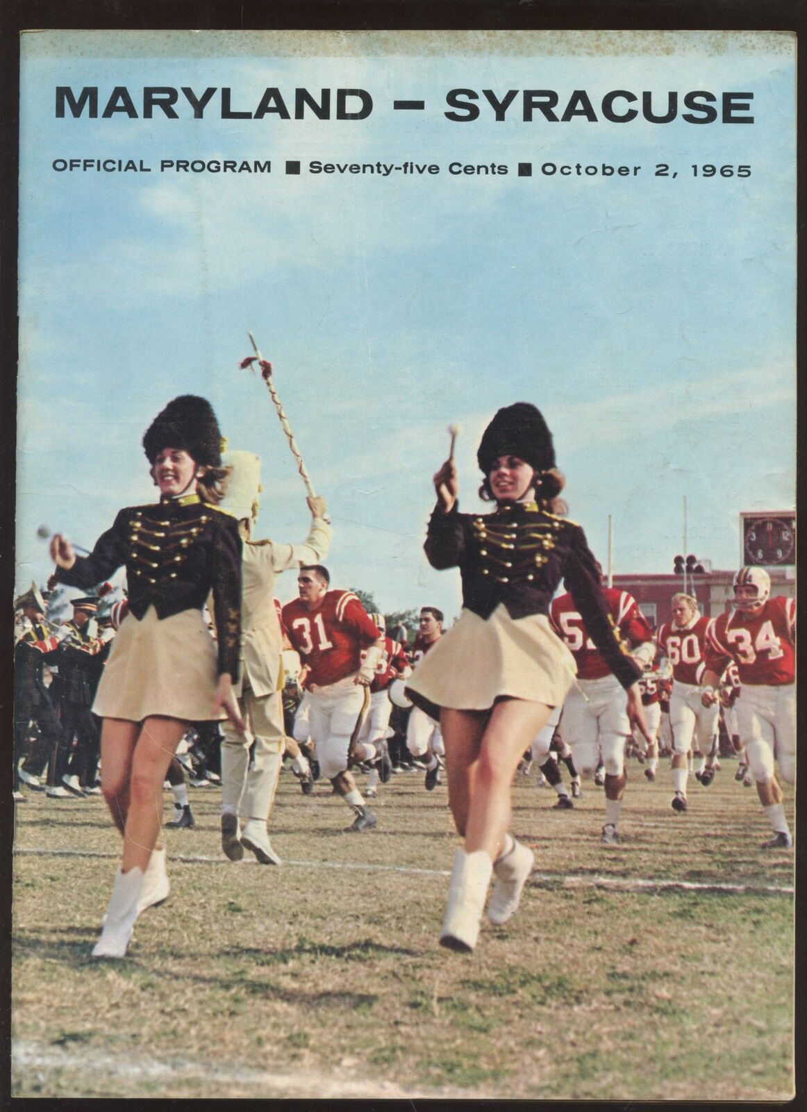 October 2 1965 NCAA Football Syracuse vs Maryland VGEX