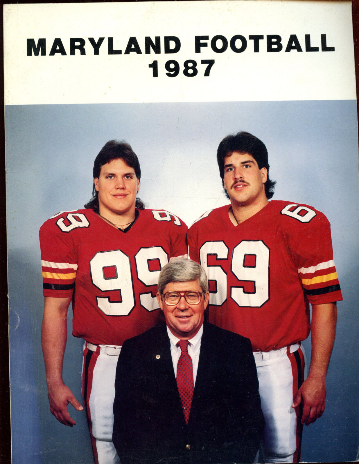 1987 NCAA Football Media Guide / Yearbook Maryland EXMT