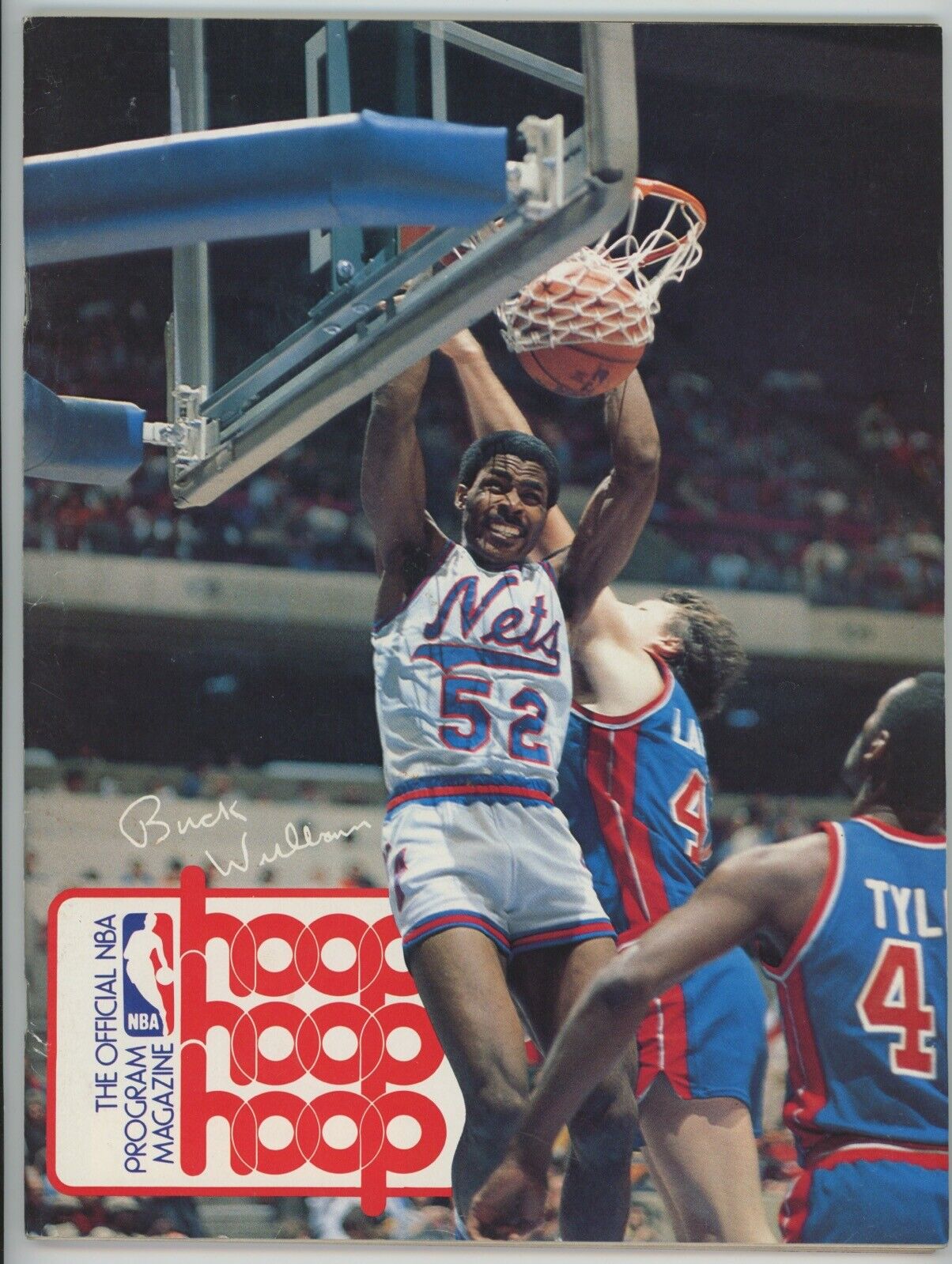 3/23/84 Hoops Game Program • New Jersey Nets vs Boston Celtics