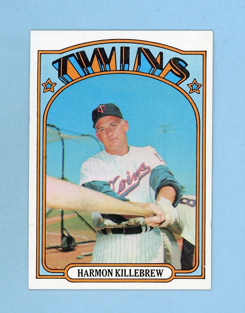 1972 Topps #51 Harmon Killebrew Minnesota Twins Baseball Card Ex/Mt - NM sta bk