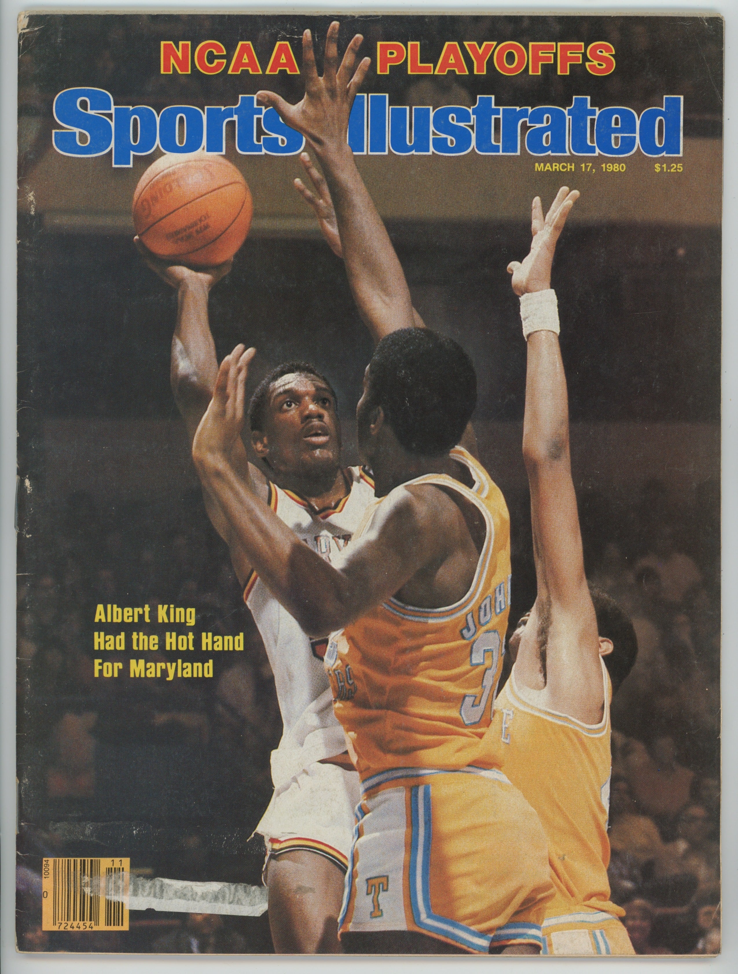 Albert King Maryland “NCAA Playoffs” 3/17/80 EX MLR