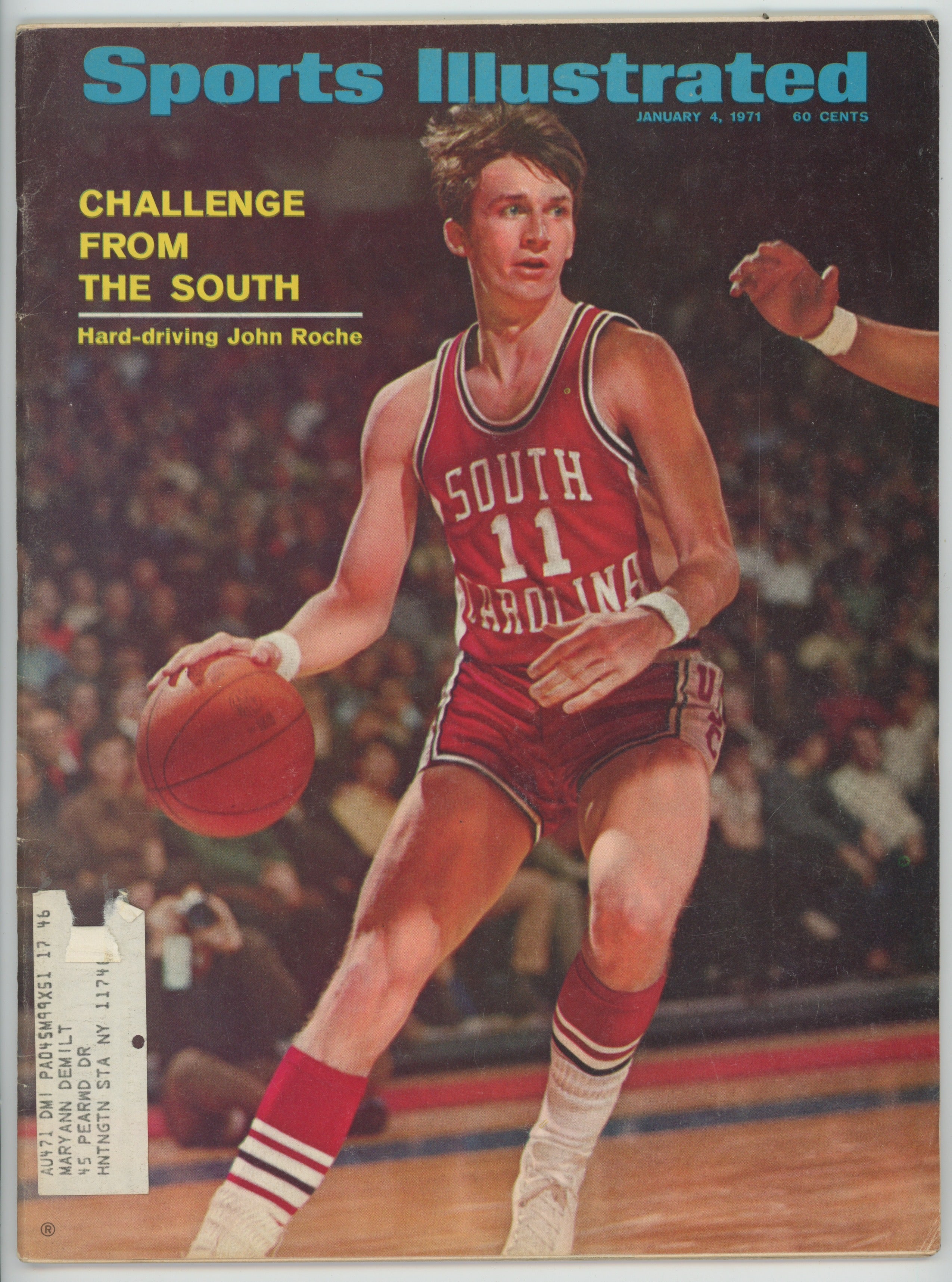 John Roche South Carolina “Challenge from the South” 1/4/71 EX ML