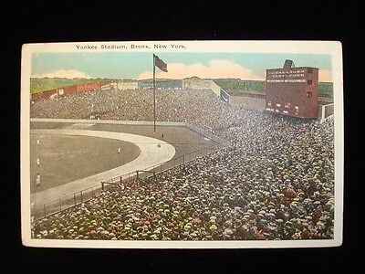 Vintage New York Yankees Yankee Stadium Postcard 5.5" x 3.5" - EX