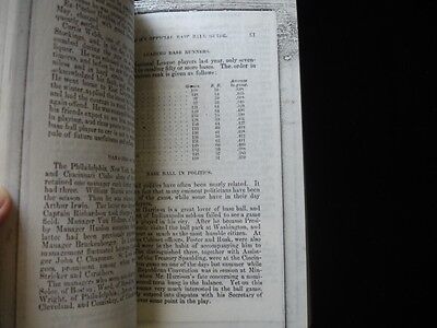 1893 Reach's Official Baseball Guide Leather-Bound Xerox Copy