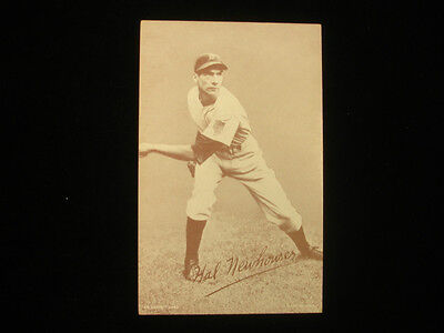 1947 - 66 Exhibit Card Hal Newhouser Los Angeles Dodgers EX-MT