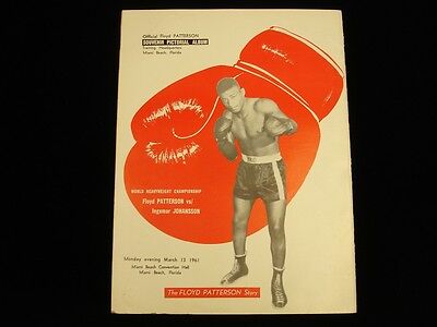 1961 Floyd Patterson 'The Floyd Patterson Story' Publication