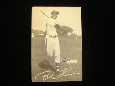 1954-56 Spic and Span Braves Photograph Card Bobby Thomson VG-EX