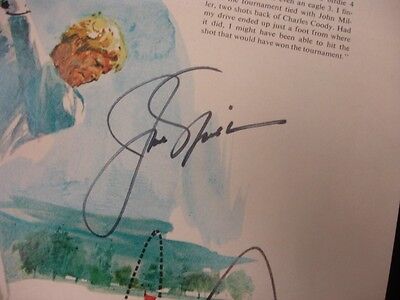 Jack Niklaus Autographed Magazine Page B&E Holo