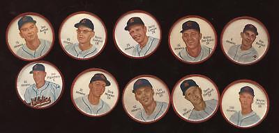 1962 Salada BB Coins Kansas City Athletics 10 Diff NRMT