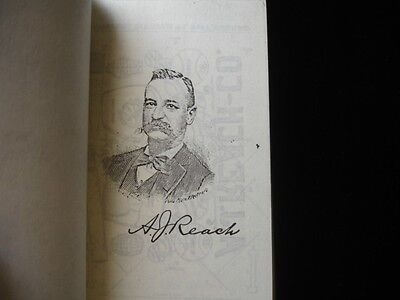 1893 Reach's Official Baseball Guide Leather-Bound Xerox Copy