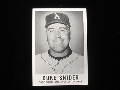 1960 Leaf Duke Snider Los Angeles Dodgers #37 EX-MT