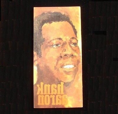 1973 Hank Aaron Media Guide VG-EX