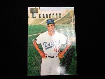 1960 Morrell Meats Los Angeles Dodgers Charlie Neal Card - VG/EX, Surface Wear