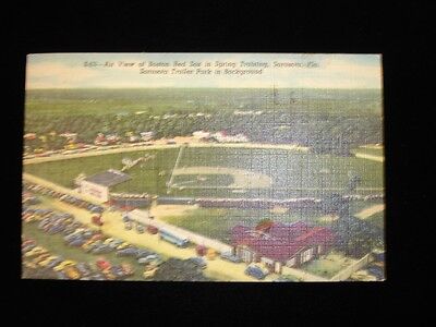 1955 Boston Red Sox Spring Training Postcard 5.5" x 3.5" - EX/MT