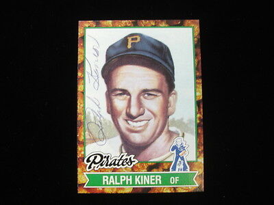 1982 Topps Cracker Jack Ralph Kiner Autographed Card B & E Hologram Inc.