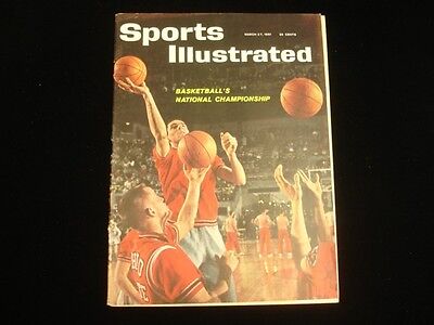 March 27, 1961 Sports Illustrated Magazine Newsstand Edition EX+