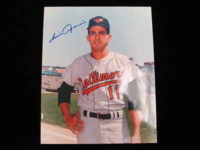 Luis Aparicio Baltimore Orioles Autographed 8" x 10" Photograph - B & E Holo