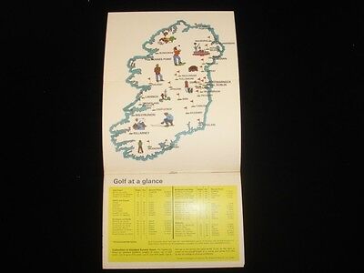 1960's 'You've Room to Swing in Ireland' - A Guide to Golf in Ireland VG