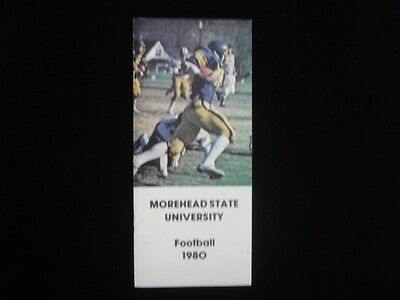 1980 Morehead State University Football Guide - EX+