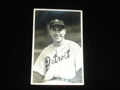 Vintage George Burke Detroit Tigers 4" by 6" Photograph EX