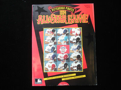 1994 Pittsburgh Pirates All-Star Game Official MLB Program EX-NM