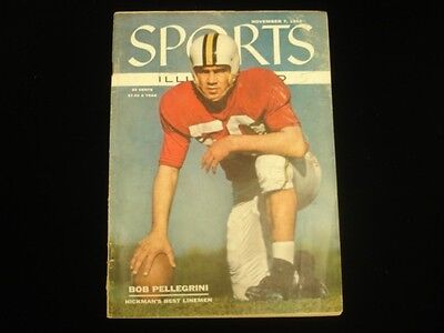 November 7, 1955 Sports Illustrated Magazine Newsstand Edition EX+