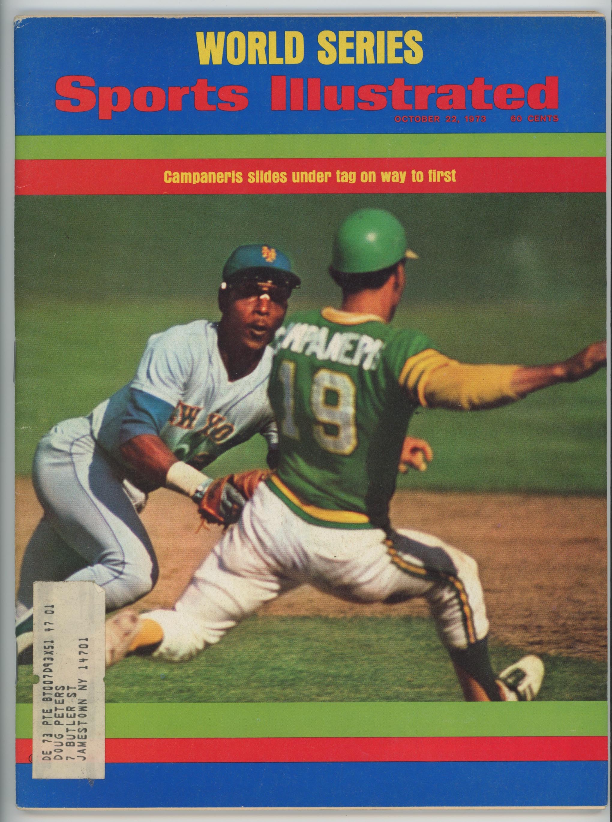 NY Mets vs. Oakland A’s “World Series Issue” 10/22/73 EX ML