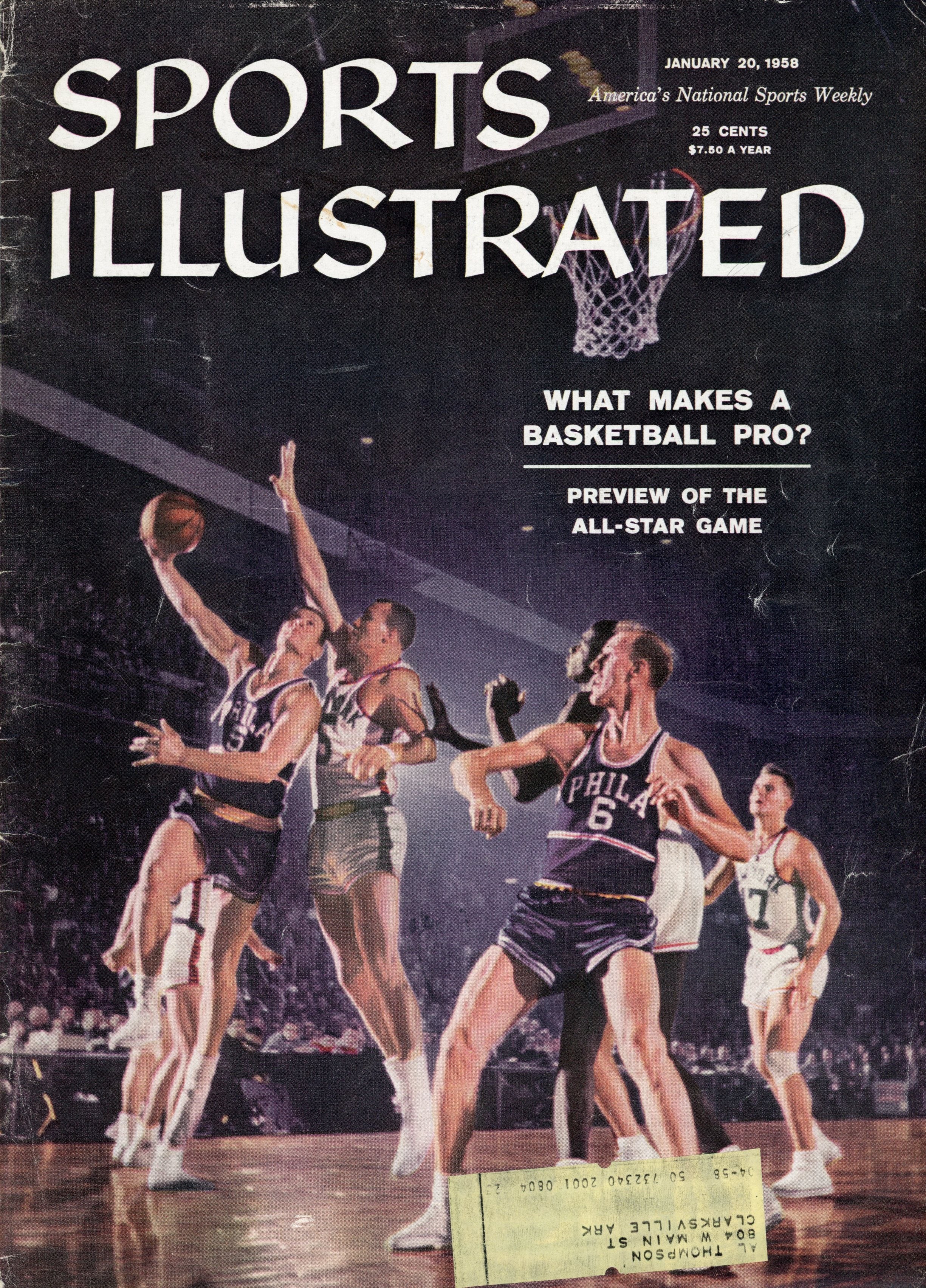 What Makes a Basketball Pro? “Preview of the All-Star Game” 1/20/58 EX ML