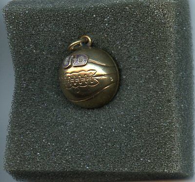 1956 NCAA Basketball Drexel Basketball Shaped Charm