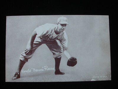 1947-66 Pee Wee Reese Ball Partially Showing Exhibit Card EX