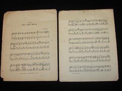 University of Michigan 'March Our Alma Mater' by Richard W. Groom Sheet Music