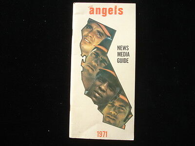 1971 Los Angeles Angels Media Guide EX