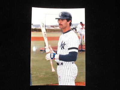 3.5" by 5" New York Yankees Don Mattingly 1988 Kodak Photograph