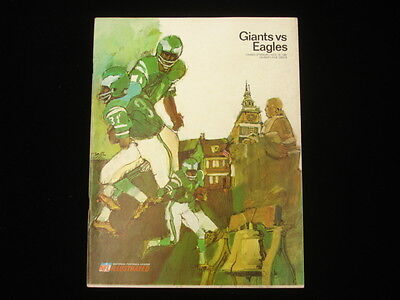 November 26, 1967 New York Giants vs. Philadelphia Eagles Program EX+