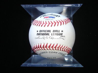 Mike Hargrove Autographed National League Baseball PSA/DNA