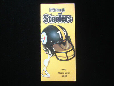 1979 Pittsburgh Steelers Media Guide EX