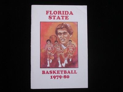 1979-80 Florida State Basketball Media Guide - VG-EX