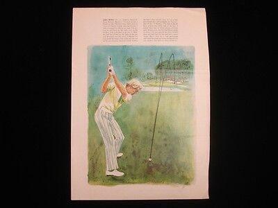 Jack Niklaus Autographed Magazine Page B&E Holo