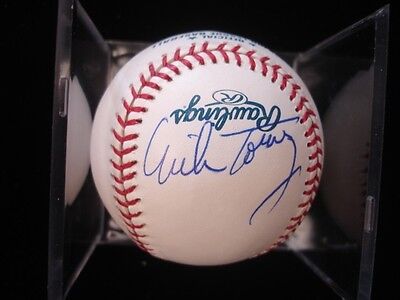 Mike Torrez Autographed Official Major League Baseball B&E Holo