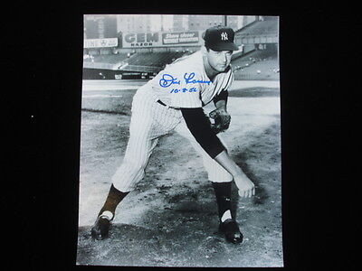 Don Larsen New York Yankees Autographed 8"x10" Photograph B&E Holo