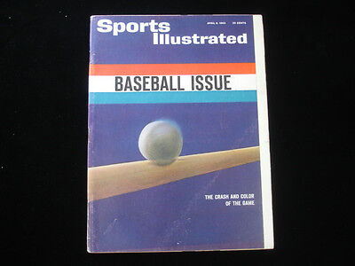 April 8, 1963 Sports Illustrated Magazine - Baseball Issue - No Label - EX/MT