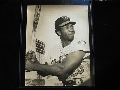 1969 Frank Robinson Baltimore Orioles Original 10x13 Black & White Photograph