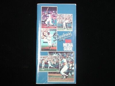 1981 Los Angeles Dodgers Baseball Media Guide EX