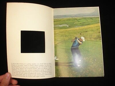 1960's 'You've Room to Swing in Ireland' - A Guide to Golf in Ireland VG