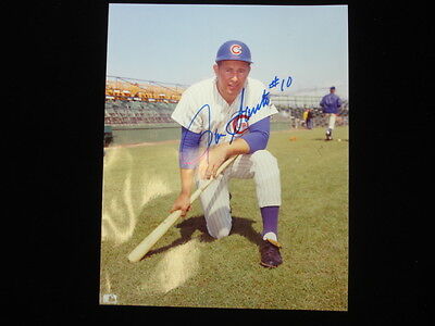 8x10 Photograph Ron Santo Autographed B & E Hologram