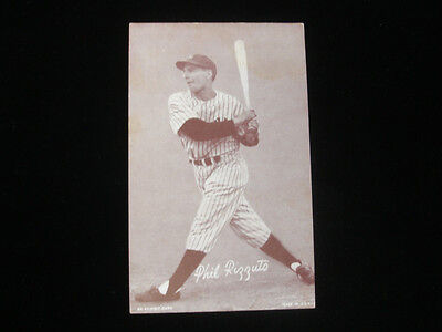 1947 - 66 Exhibit Card Phil Rizzuto New York Yankees EX